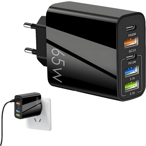 Usb ladegerät 65w - usb,