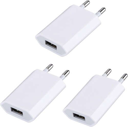 3er pack usb netzteil stecker - netzteil,