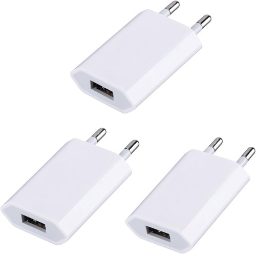 3er pack usb netzteil - 3er-pack, stecker