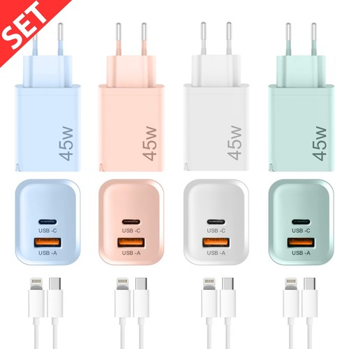 45w schnellladegerät usb c - 45w,