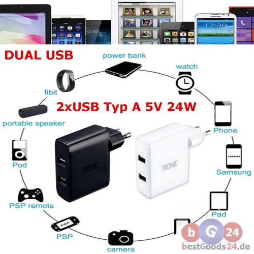 Usb dual doppel - dual, ladegerät