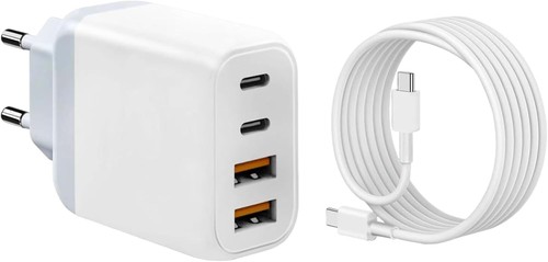 Usb ladegerät mit kabel 4 - c,