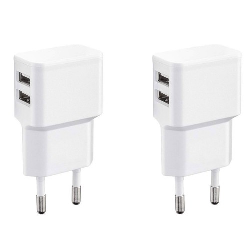 Usb netzteil ladegerät - 2x,