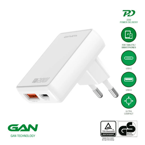 Netzladegerät 20w gan usb c - 20w, |