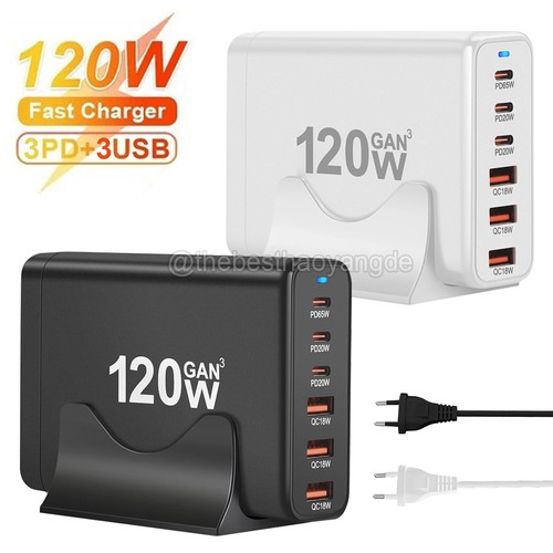 120w usb netzteil - usb-c, lagegerät